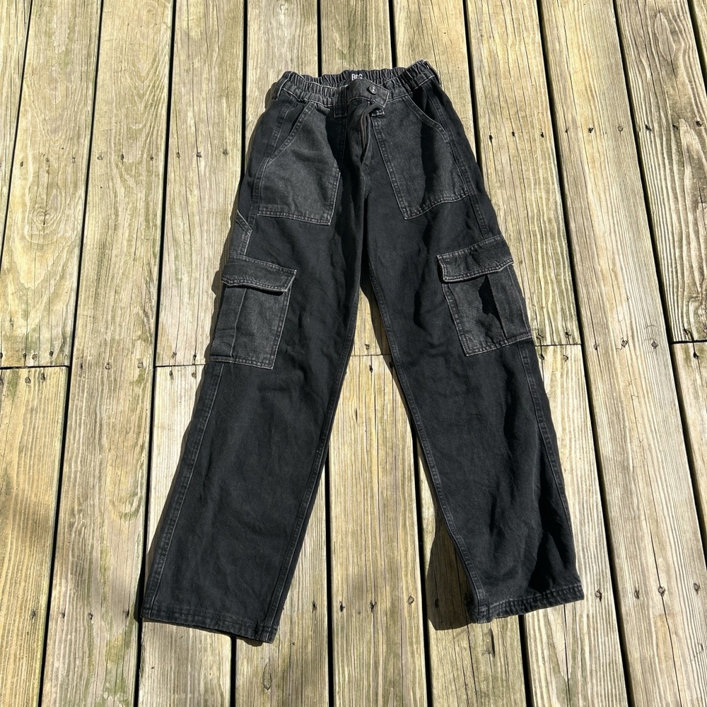 Nordstrom Black Cargo Jeans